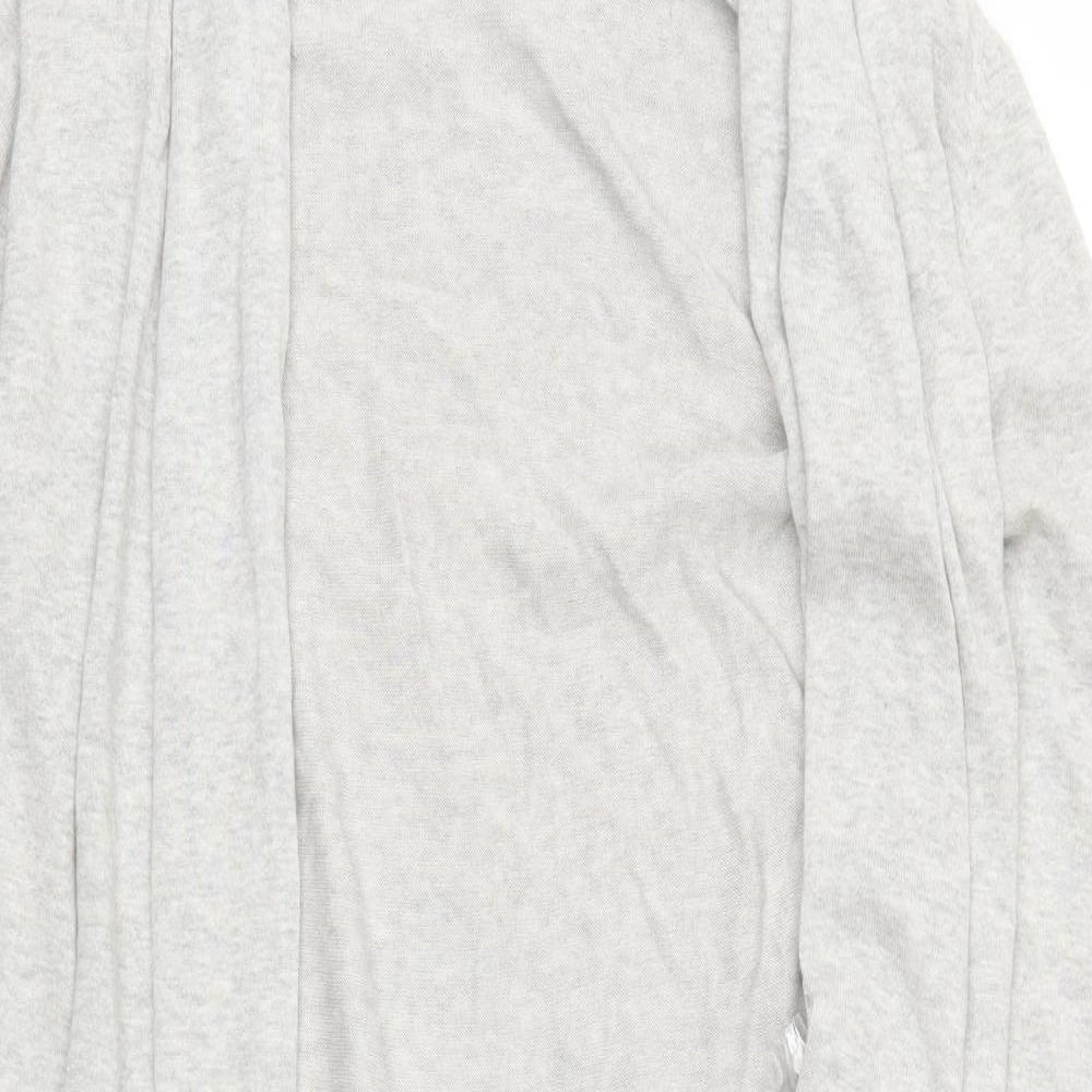 Womens UK Size 8 Repeat Grey Cardigan Jumper
