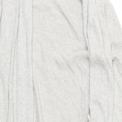 Womens UK Size 8 Repeat Grey Cardigan Jumper