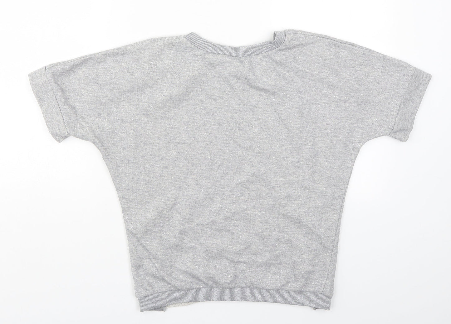 Evie Womens Grey   Pullover Sweatshirt Size 10