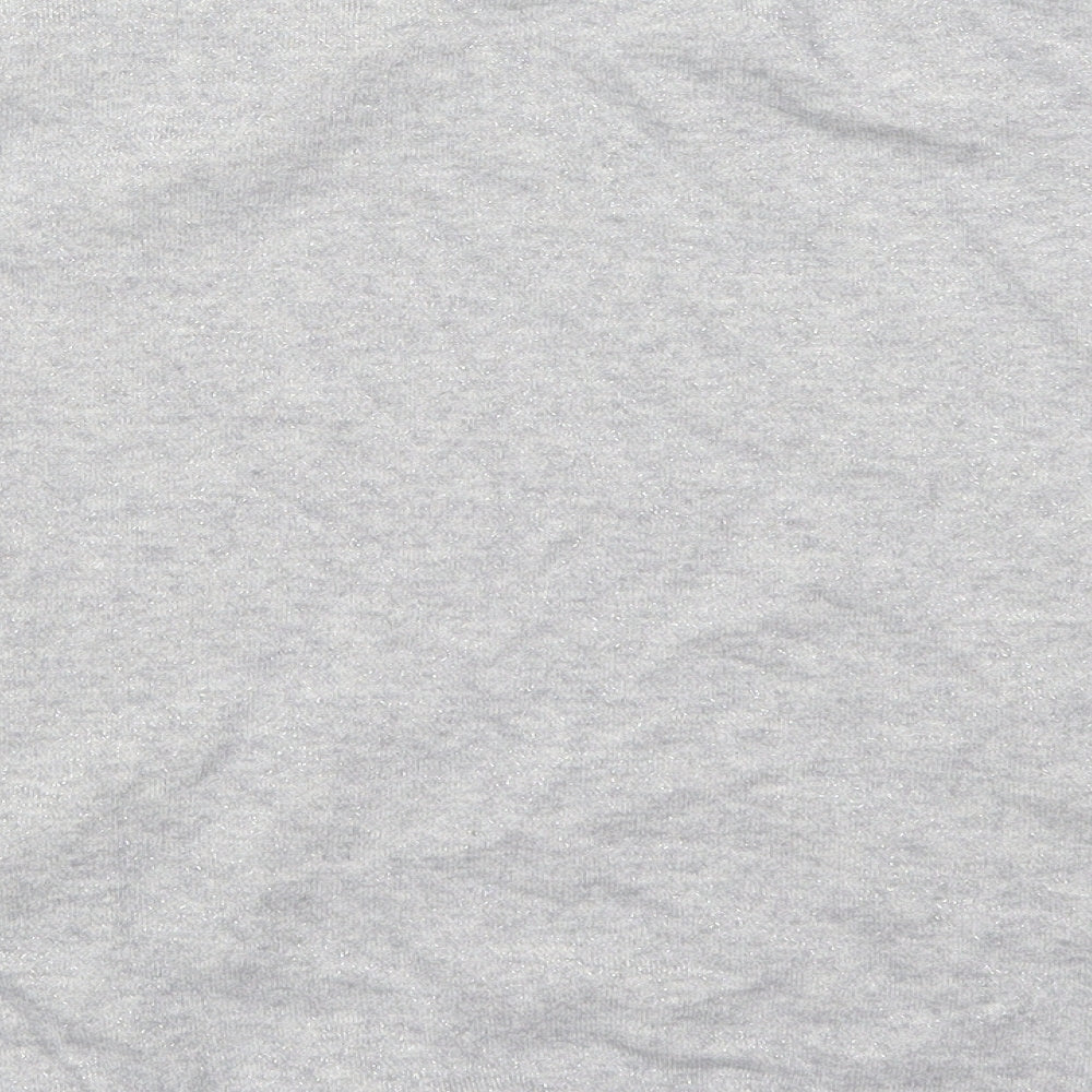 Evie Womens Grey   Pullover Sweatshirt Size 10