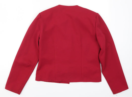 Classic Woman Womens Pink   Jacket  Size 10