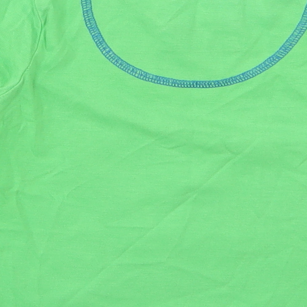 TU Boys Green Solid   Pyjama Top Size 2-3 Years  - RAAAA! Monster Mayhem in the Morning