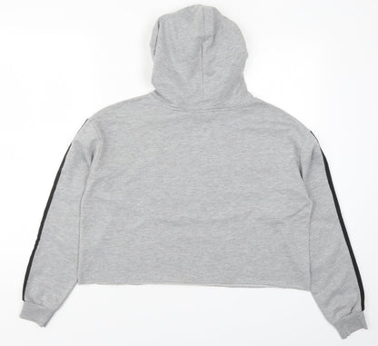Primark Womens Grey   Pullover Hoodie Size 12  - Speak to me after Love Island