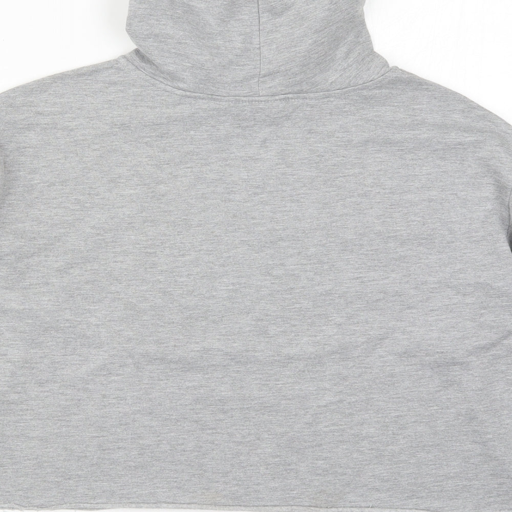 Primark Womens Grey   Pullover Hoodie Size 12  - Speak to me after Love Island