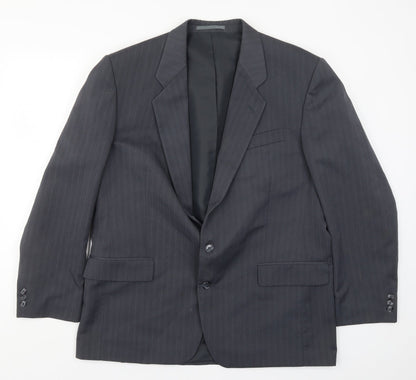 Mens UK Size 44 Greenwoods Regular Grey Suit Jacket