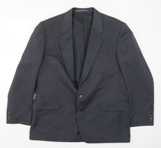 Mens UK Size 44 Greenwoods Regular Grey Suit Jacket