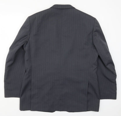 Mens UK Size 44 Greenwoods Regular Grey Suit Jacket
