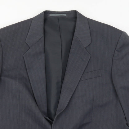 Mens UK Size 44 Greenwoods Regular Grey Suit Jacket