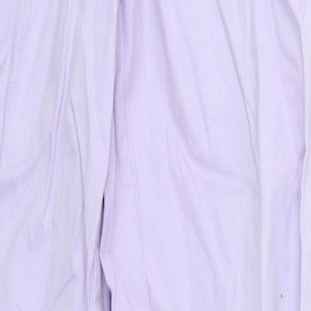 New Look Womens Purple   Trousers  Size 8 L30 in