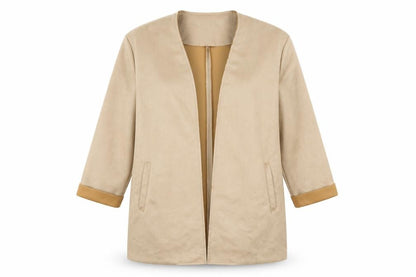 Womens UK Size 10 Primark Beige Jacket