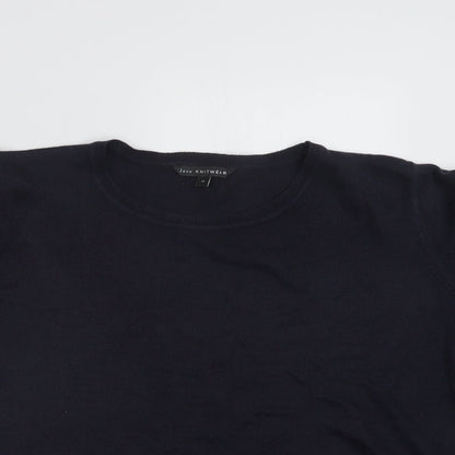 Womens UK Size 14 Bonmarché Blue Pullover Jumper