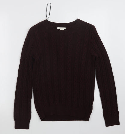 Womens UK Size XS H&M Purple Pullover Jumper
