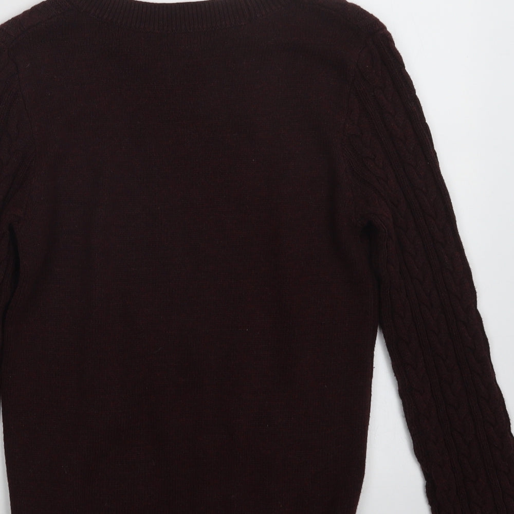 Womens UK Size XS H&M Purple Pullover Jumper