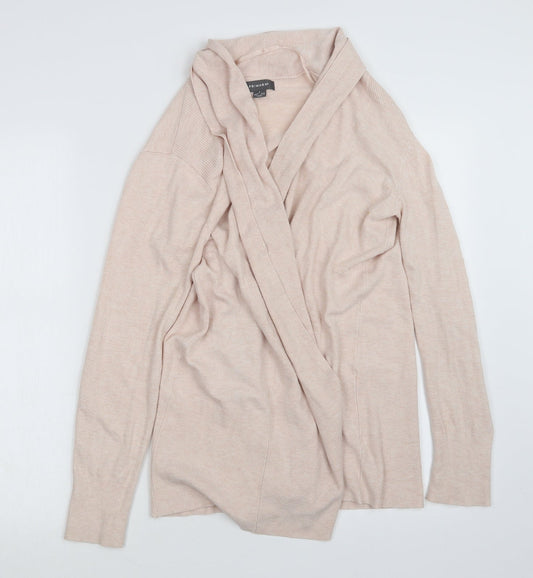 Primark Womens Pink  Knit Cape Jumper Size 10