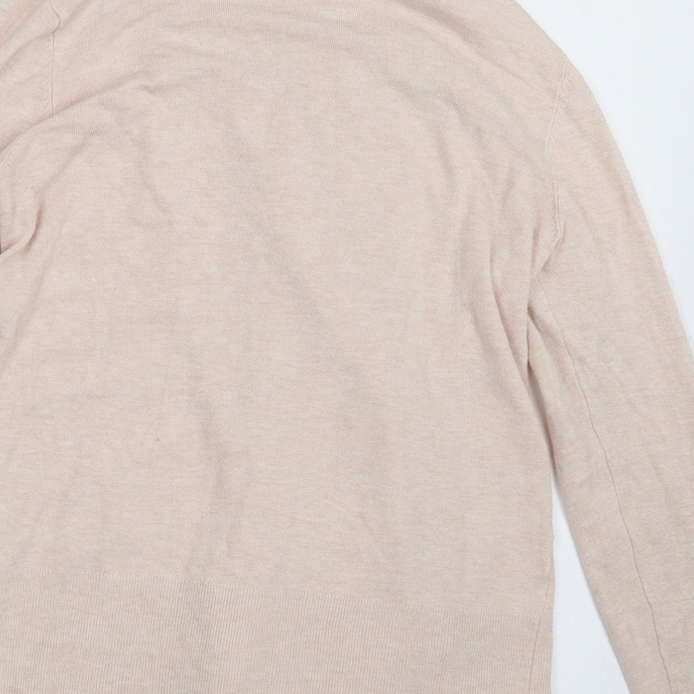 Primark Womens Pink  Knit Cape Jumper Size 10