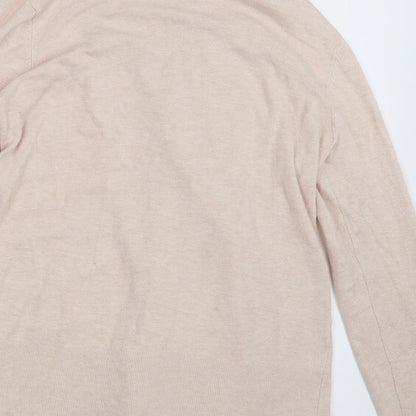 Primark Womens Pink  Knit Cape Jumper Size 10