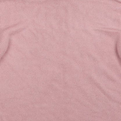 Damart Womens Pink  Knit Pullover Jumper Size 14