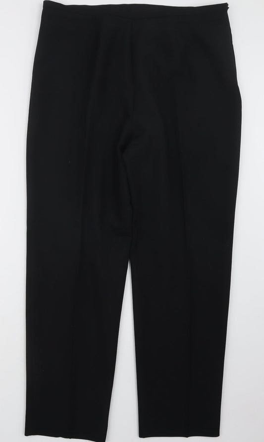 Classics Womens Black   Trousers  Size 18 L29.5 in