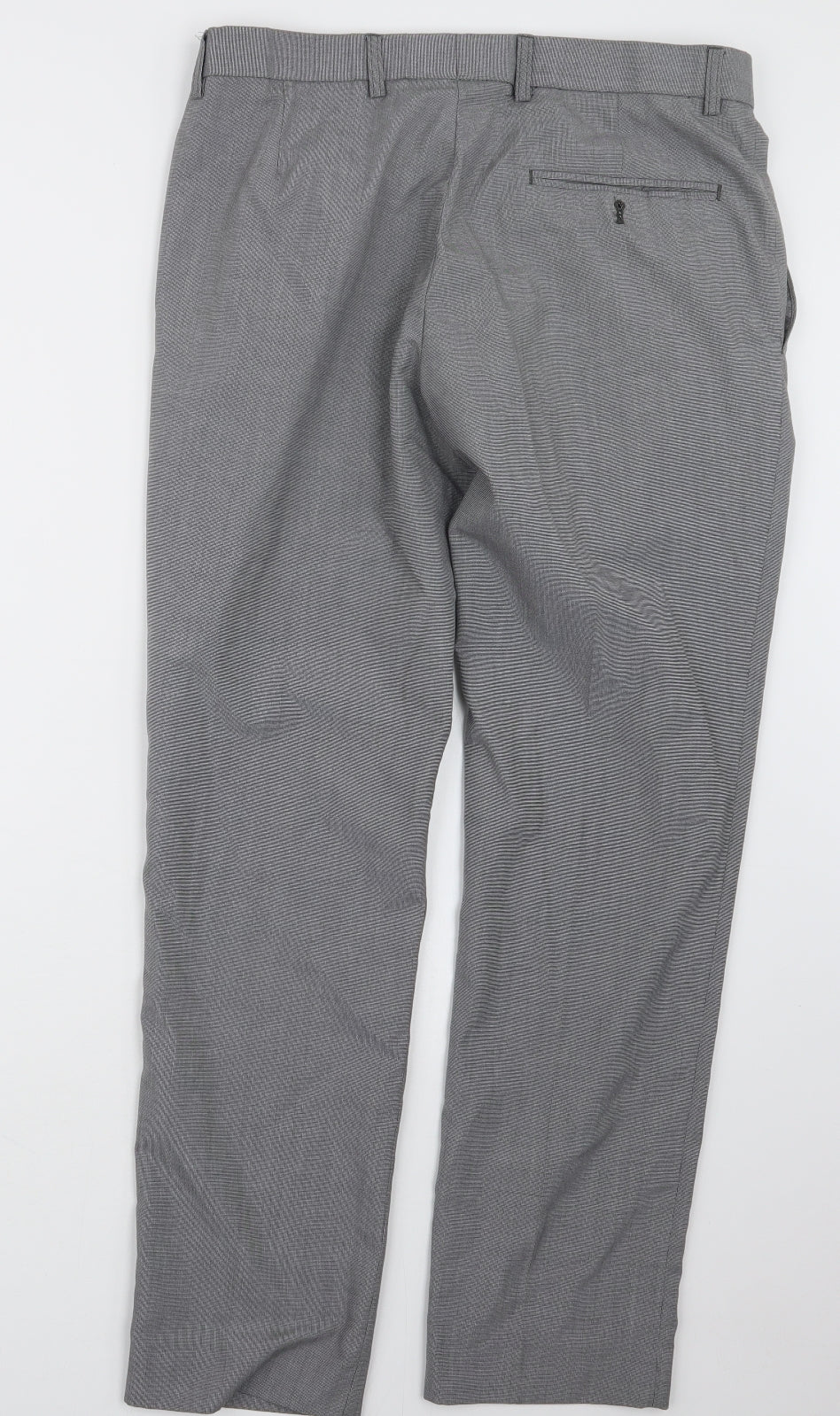 Preworn Mens Grey   Trousers  Size 33 in L29 in
