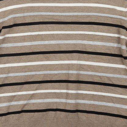 Womens UK Size XL CC Beige Pullover Jumper