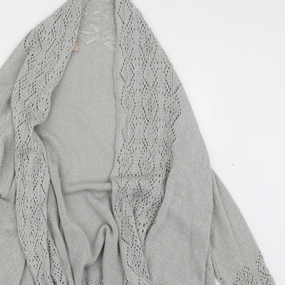 Womens UK Size S Soon Grey Cardigan Jumper