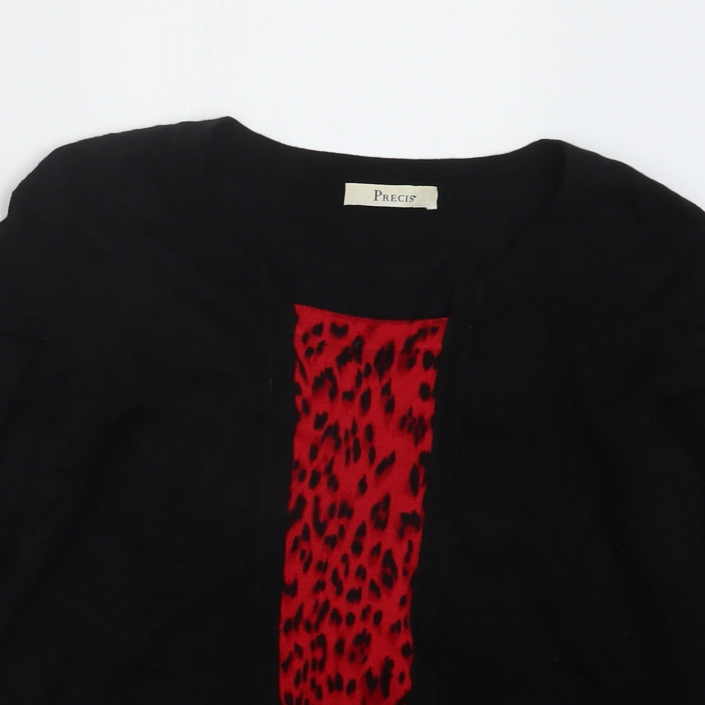 Womens UK Size M Precis Black Pullover Jumper