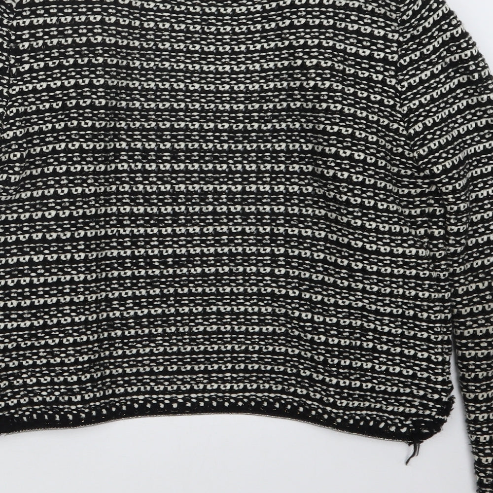 Womens UK Size 10 Topshop Black Jacket