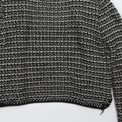 Womens UK Size 10 Topshop Black Jacket