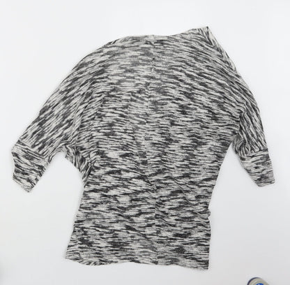 Womens UK Size 12 New Look Black Cardigan Jumper