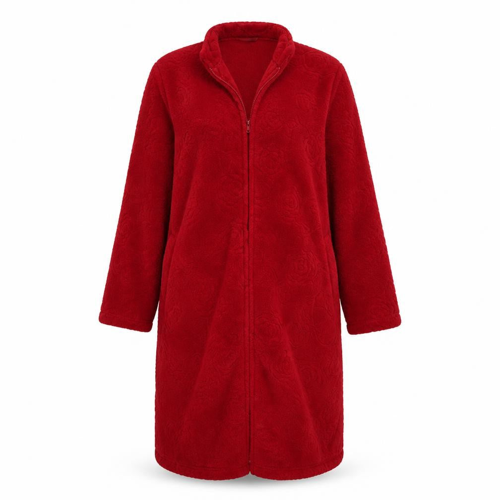 Womens UK Size 12 M&S Red Overcoat