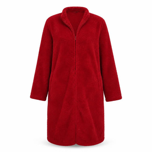Womens UK Size 12 M&S Red Overcoat