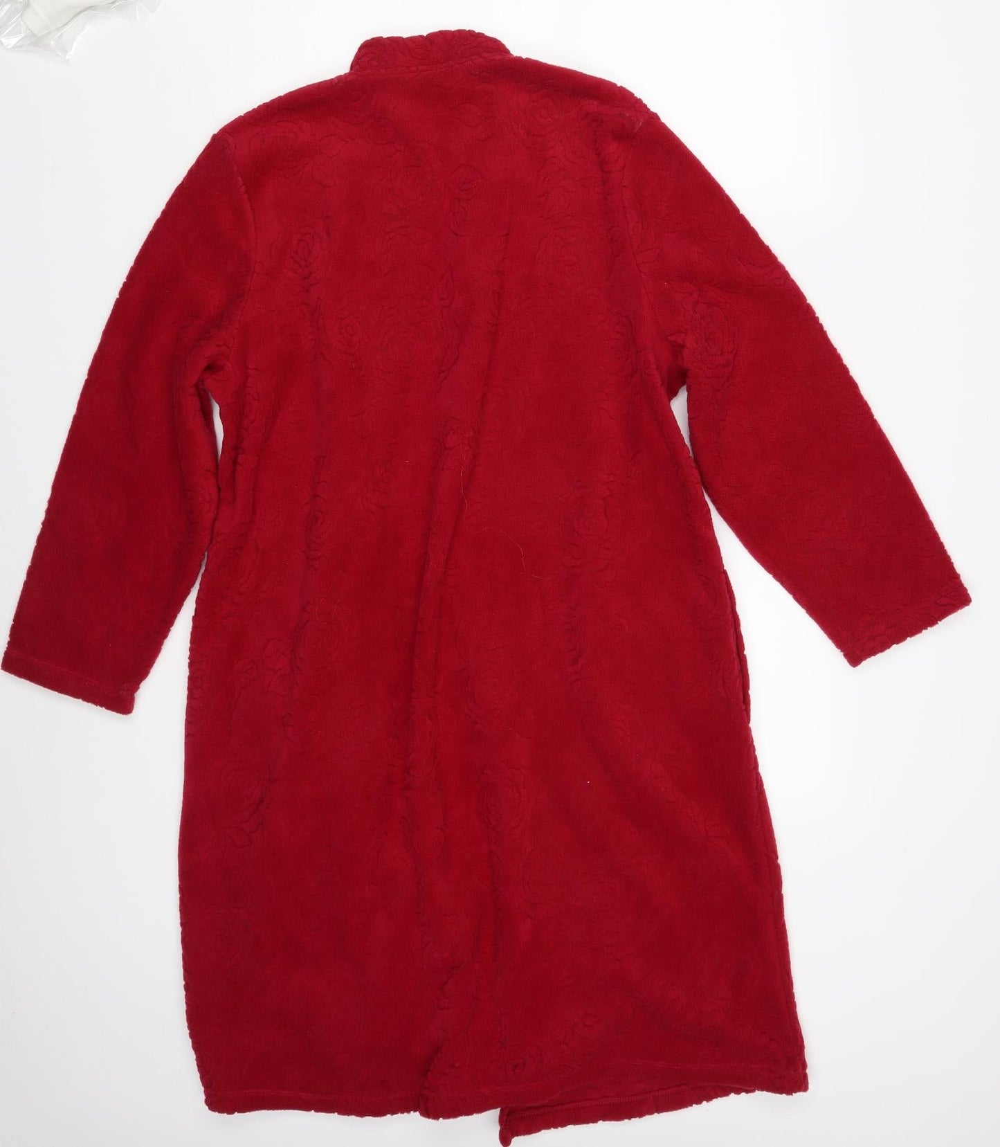Womens UK Size 12 M&S Red Overcoat