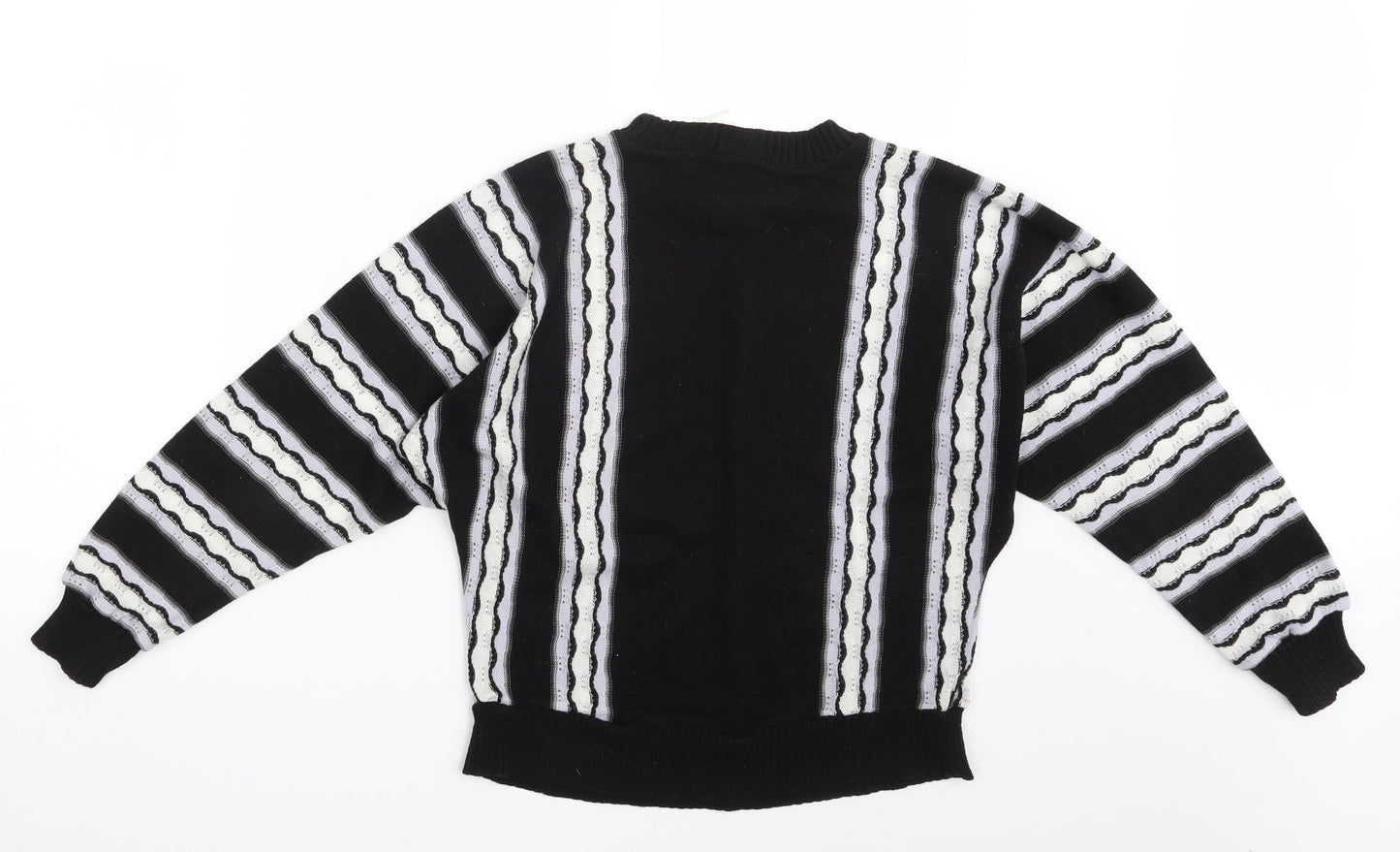 Womens UK Size 10 Preworn Black Pullover Jumper