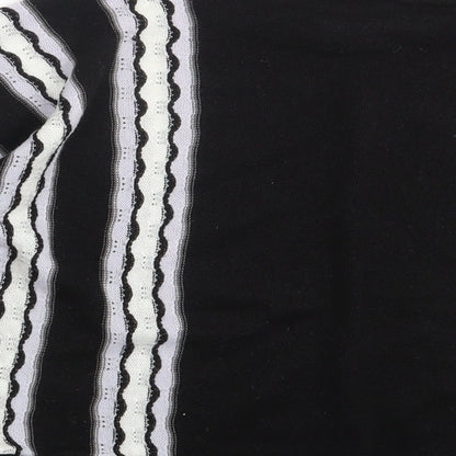 Womens UK Size 10 Preworn Black Pullover Jumper