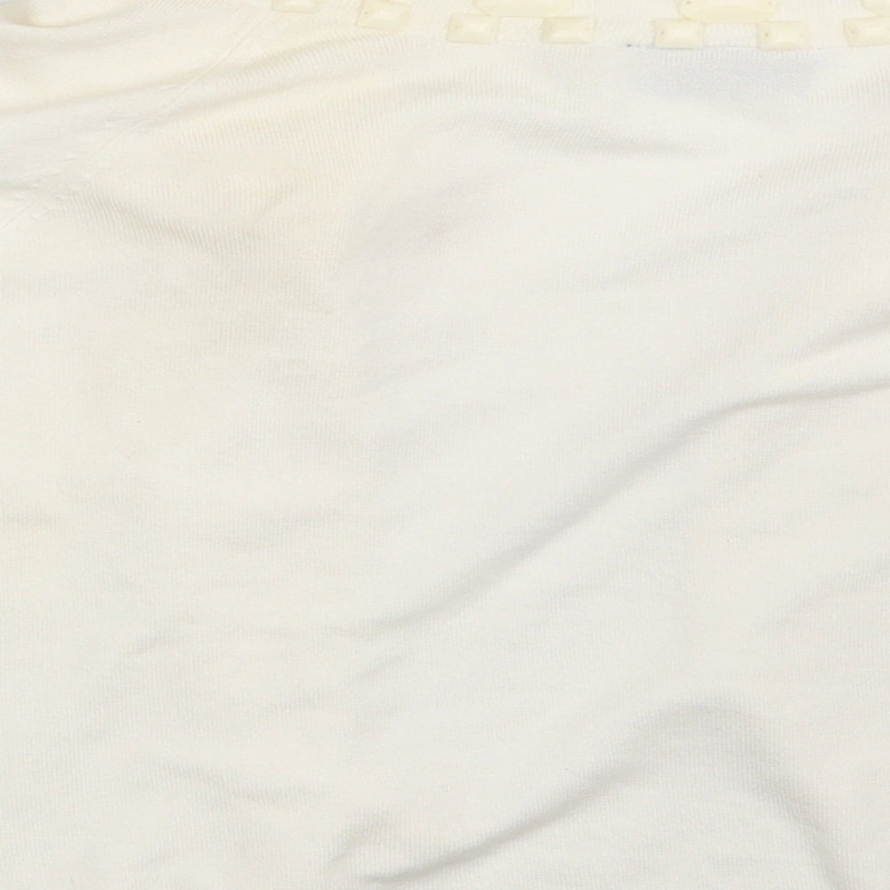 Womens UK Size 12 Principles Ivory Cardigan Jumper