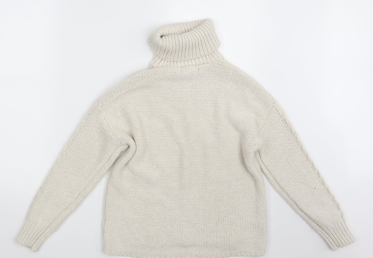 Primark Womens White   Pullover Jumper Size 6