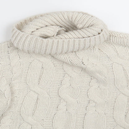 Primark Womens White   Pullover Jumper Size 6