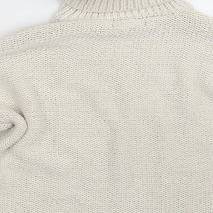 Primark Womens White   Pullover Jumper Size 6