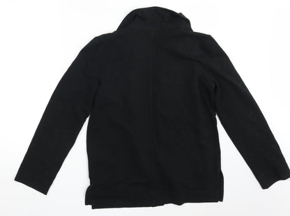 Liz Claiborne Womens Black  Rayon Jacket Blazer Size S