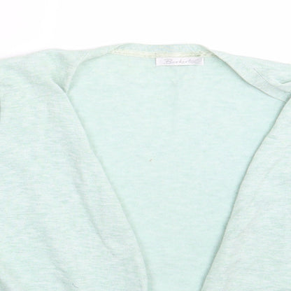 Womens UK Size 16 Berkertex Green Cardigan Jumper
