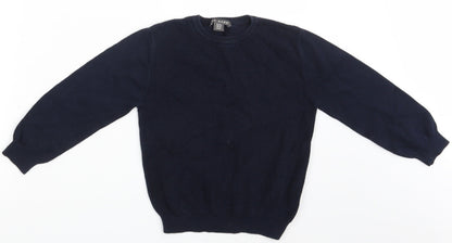 Primark Boys Blue   Pullover Jumper Size 6-7 Years
