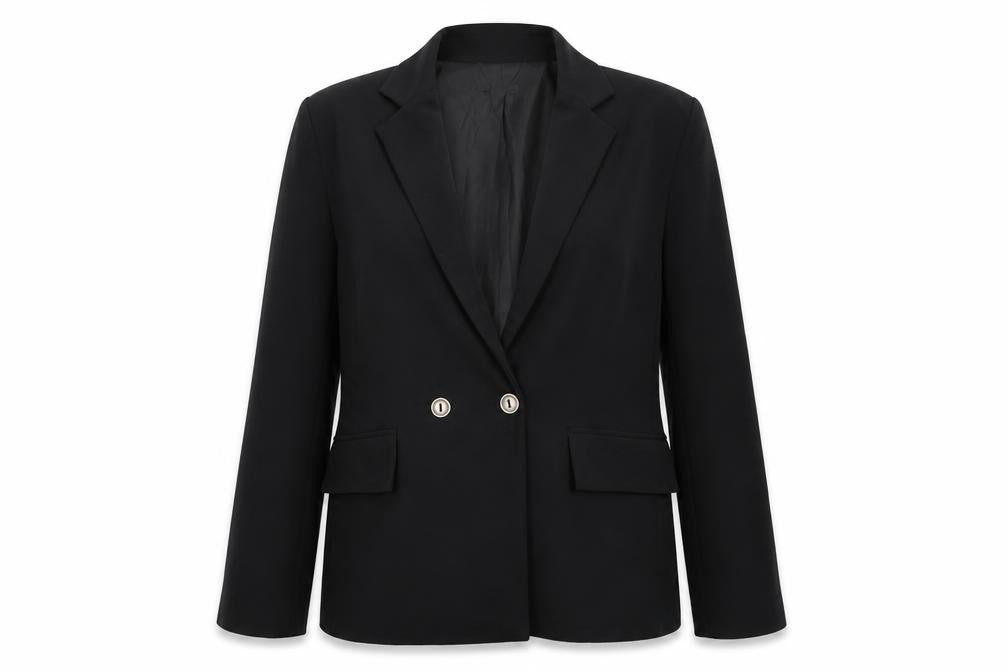Womens UK Size 12 Made in Italy Black Jacket