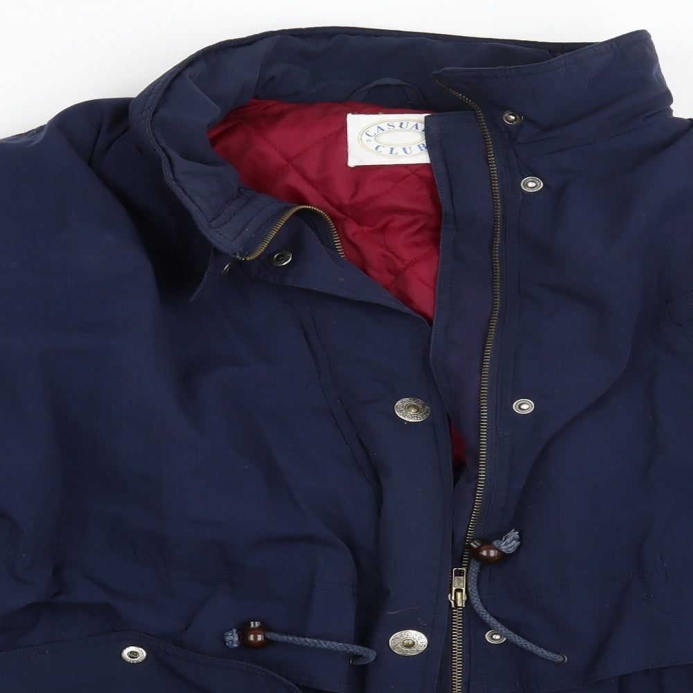 Casual Club Womens Blue   Jacket  Size 14