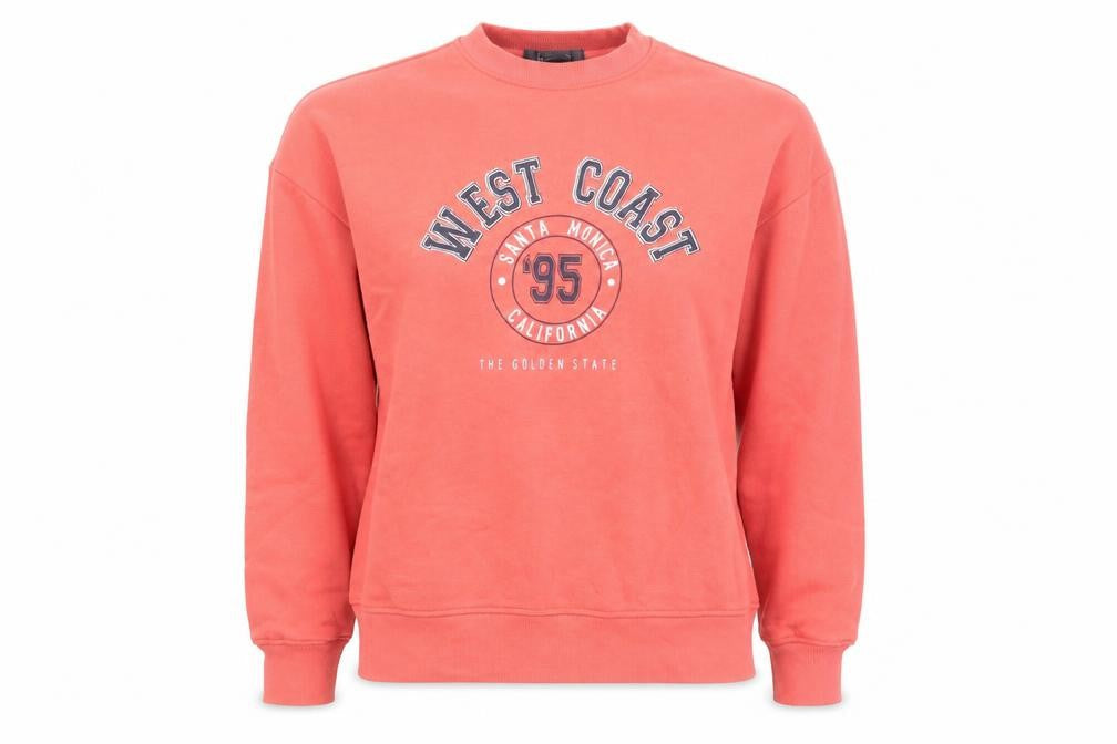 Womens UK Size 4 Primark Orange Pullover Jumper