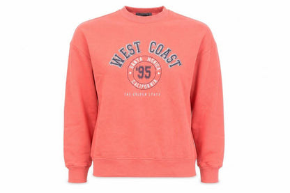 Womens UK Size 4 Primark Orange Pullover Jumper