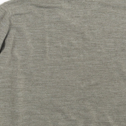 Mens UK Size L M&S Grey Pullover Sweatshirt