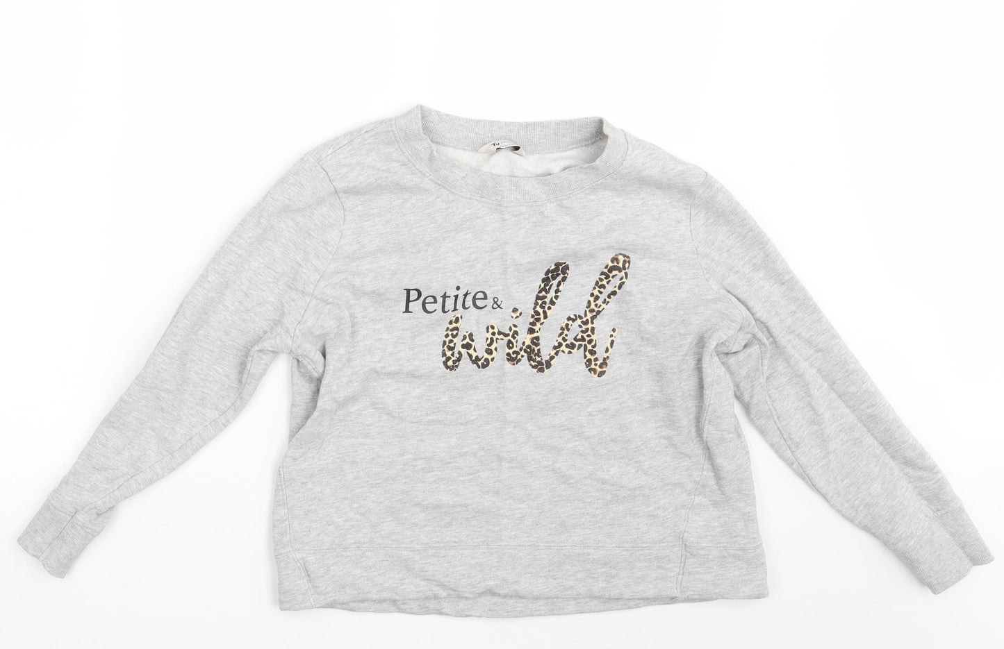 TU Womens Grey   Pullover Jumper Size 12