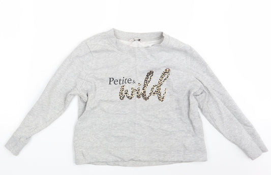 TU Womens Grey   Pullover Jumper Size 12