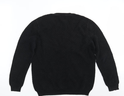 Burton Mens Black   Pullover Jumper Size M