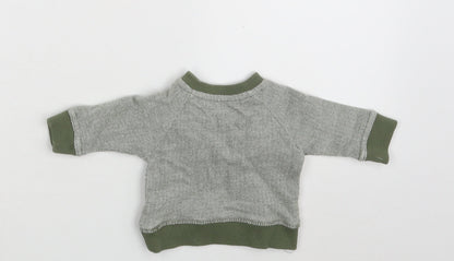 Nutmeg Baby Green   Pullover Jumper Size 0-3 Months